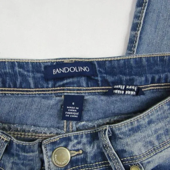 Bandolino | Capri | Size 6 | Floral Pattern | Women's | Jeans - Picture 6 of 6